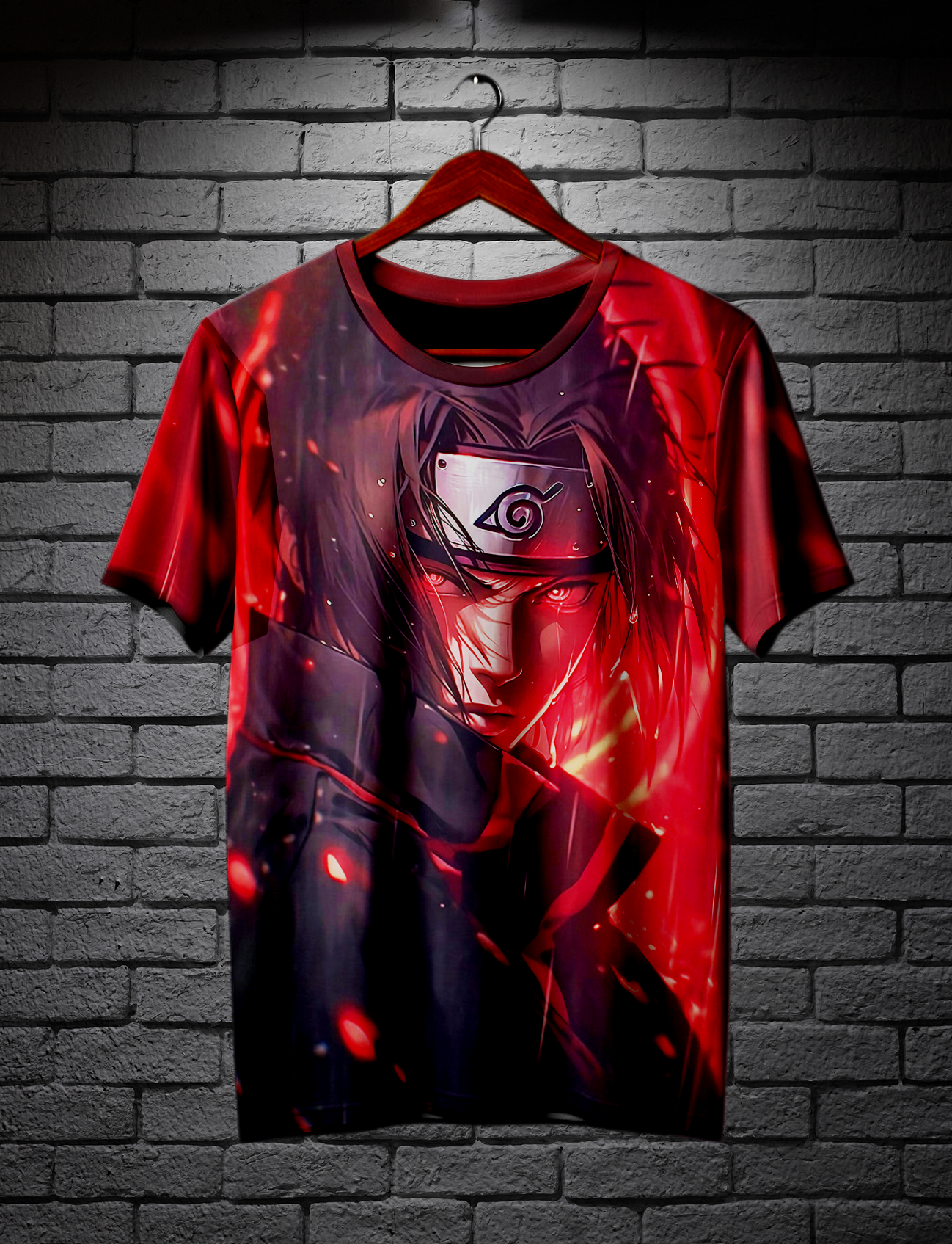 ITACHI Uchiha Of Hidden Leaf: GRAPHIC T-SHIRT | AIGenz