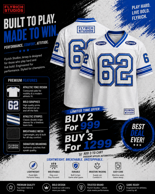 Lwmoney: Gridiron 62 Studio Archive Cobalt Stripe Mesh Cropped Jersey