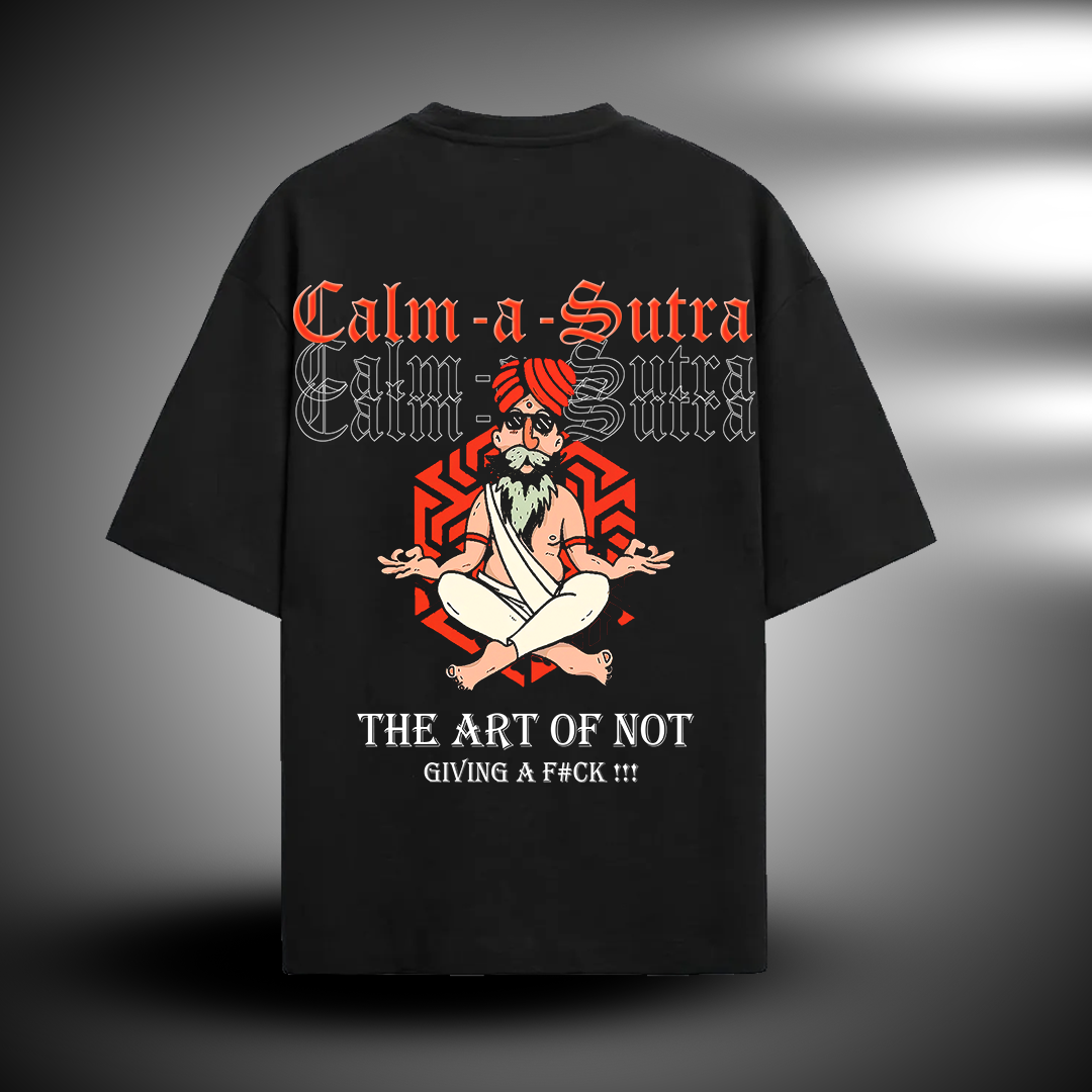 Calm-a-Sutra Tee | Design #11 - Back Print