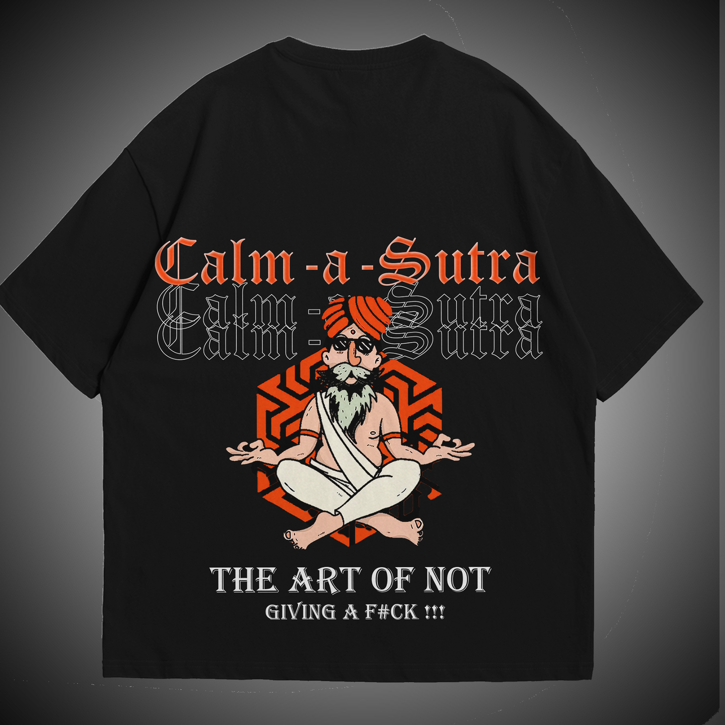Calm-a-Sutra Tee | Design #11 - Back Print