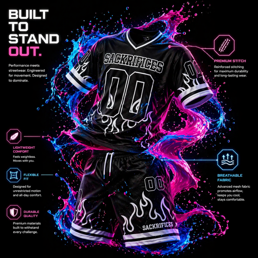 Sackrifices 00 Basketball Jersey | Co-ord set