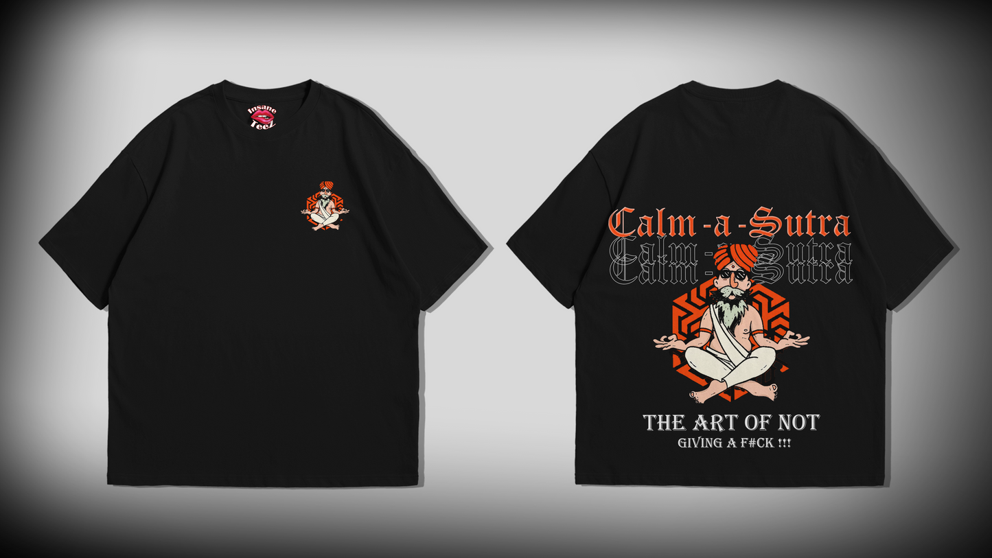 Calm-a-Sutra Tee | Design #11 - Back Print
