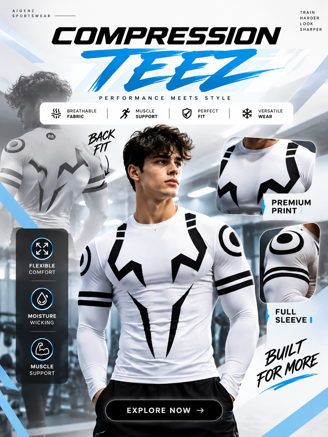 Compression Teez