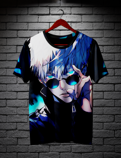 GOJO Satoru [Dual Print] UHD GRAPHIC T-shirt | AIGenz