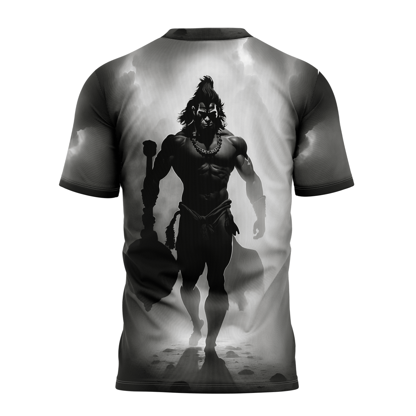 Almighty Immortal Lord Hanuman UHD Graphic T-shirt | AIGenz