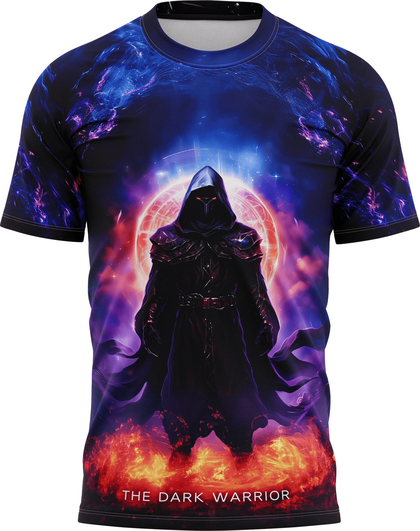 The Dark warrior Fully PRINTED 4320p GRAPHIC T-shirt  | AIGenz