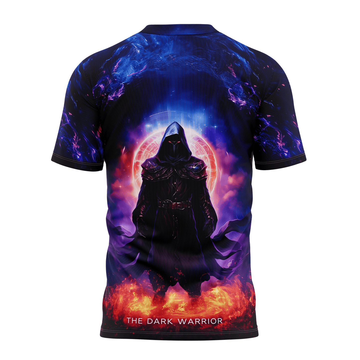 The Dark warrior Fully PRINTED 4320p GRAPHIC T-shirt  | AIGenz