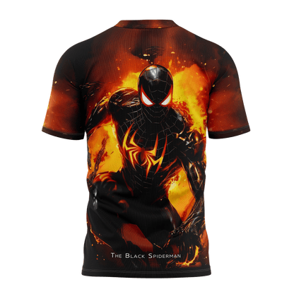 The Black Spiderman - 4320p GRAPHIC T-shirt  | AIGenz