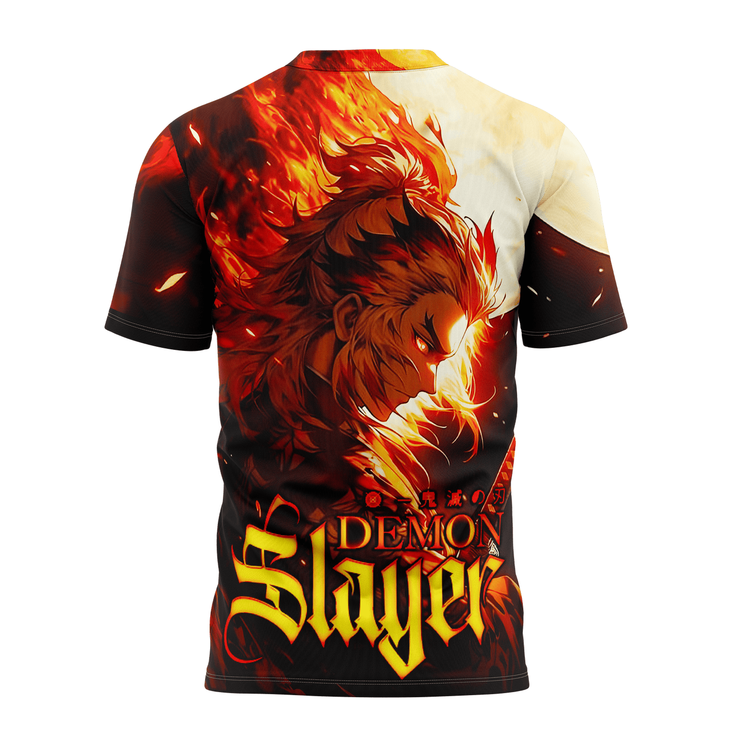 Demon Slayer: RENGOKU [SEAMLESS PRINT] UHD GRAPHIC T-shirt | AIGenz