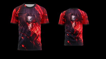 ITACHI Uchiha Of Hidden Leaf: GRAPHIC T-SHIRT | AIGenz