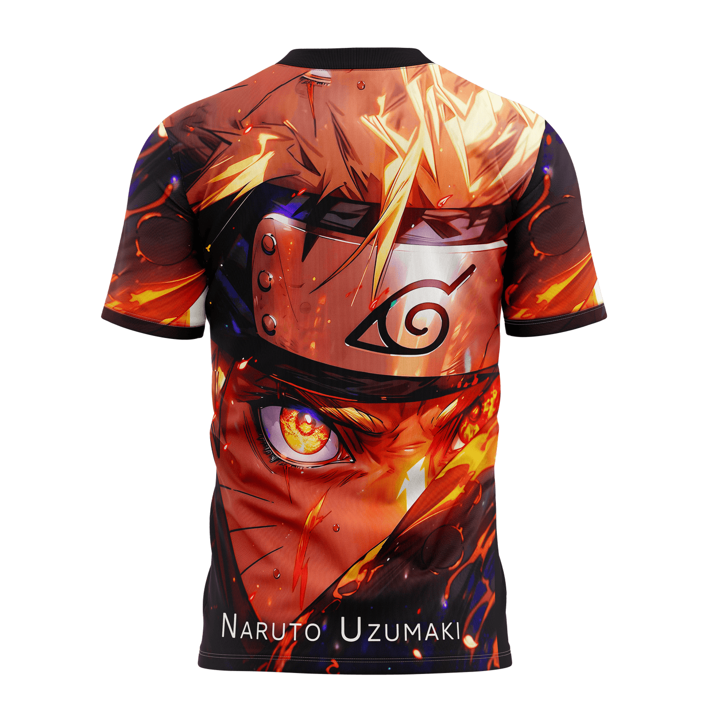 The Eye of Naruto Uzumaki 4K FULL Print Graphic T-Shirt | AIGenz