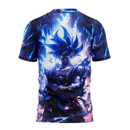 Goku Blue Electrolyte 2.0 GRAPHIC T-shirt | AIGenz