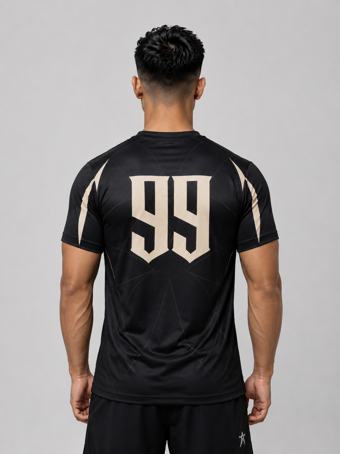 Vergence: Tech-Sport 99 Kinetic Astral Panelled Raglan Oversized T-shirt