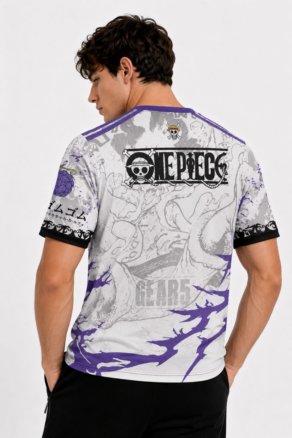 Naruto: Naruto 07 Japan National Kit Ethereal Sage Graphic Oversized T-shirt