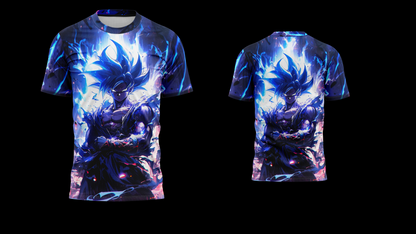 Goku Blue Electrolyte 2.0 GRAPHIC T-shirt | AIGenz