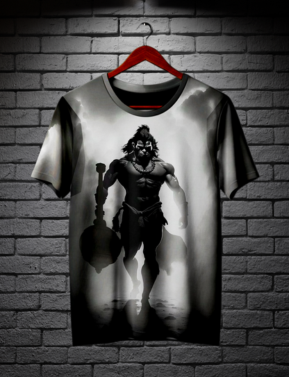Almighty Immortal Lord Hanuman UHD Graphic T-shirt | AIGenz