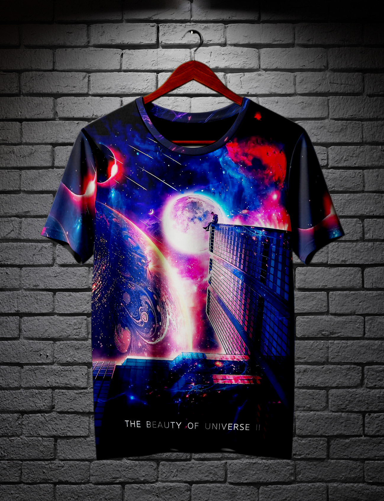 The beauty of Universe II - 4320p GRAPHIC T-shirt  | AIGenz