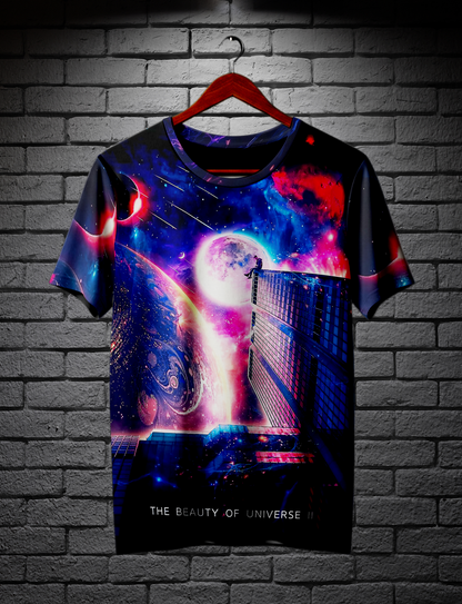 The beauty of Universe II - 4320p GRAPHIC T-shirt  | AIGenz