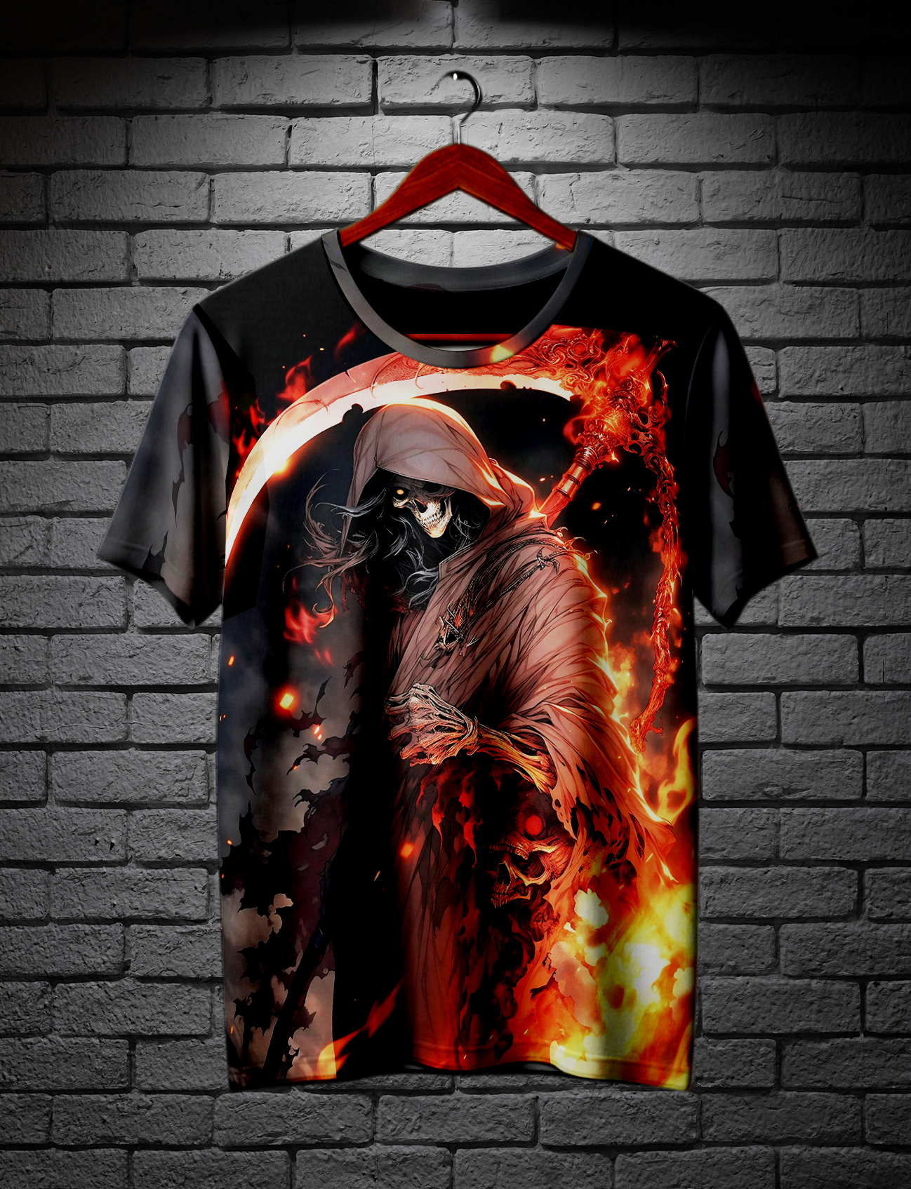The Grim Reaper - 4320p GRAPHIC T-shirt  | AIGenz