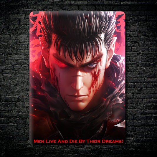 Berserk: Guts 07 | UHD Metallic Posters