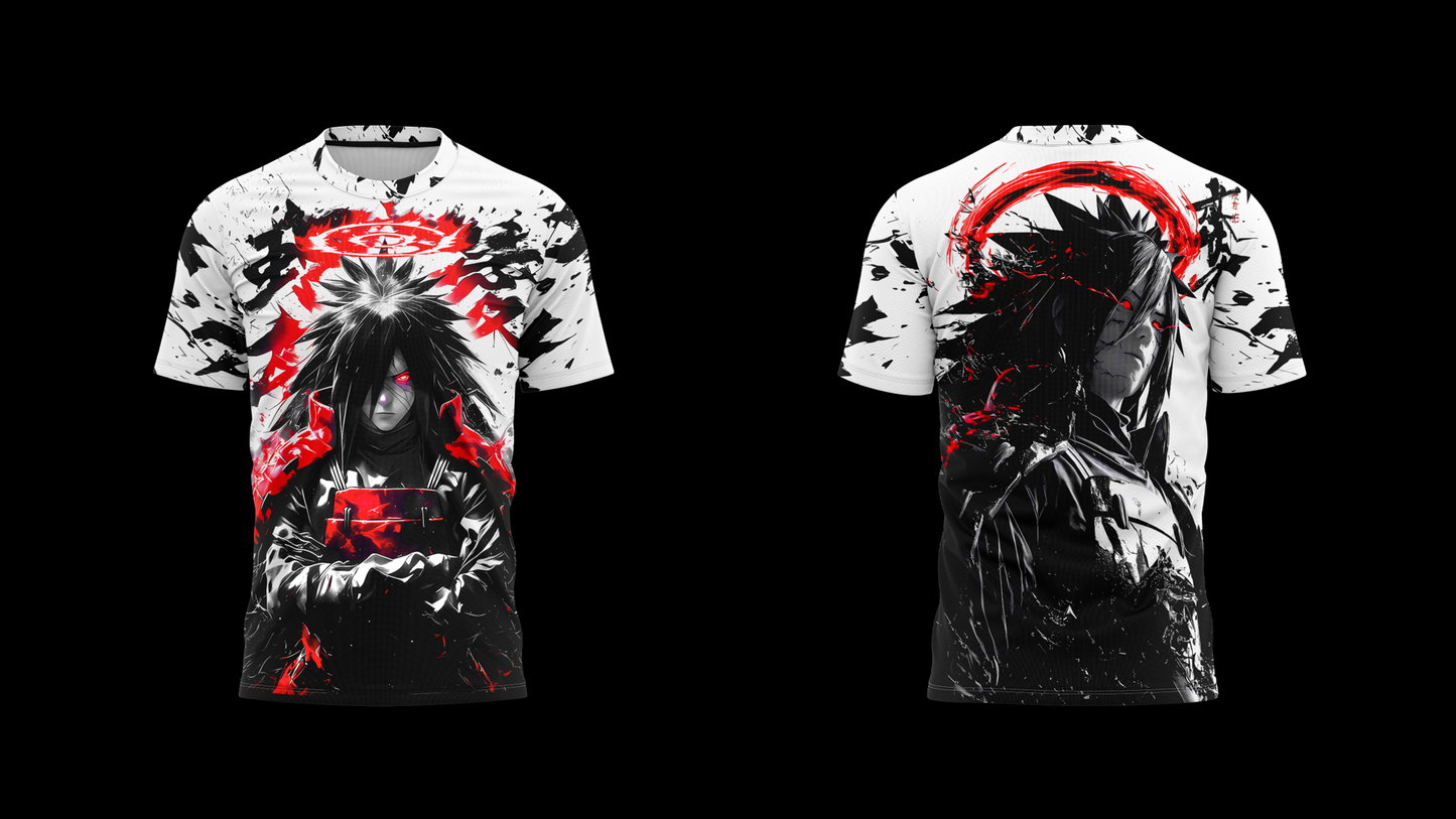 The Madara Uchiha 2.0 [Dual print] - UHD 4320p Graphic Tshirt | AIGenz