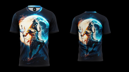 Futuristic Deity UHD Graphic T-shirt | AIGenz