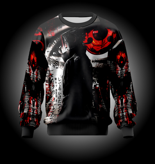 Sharingan-Enhanced Vibrant SWEATSHIRT - 3