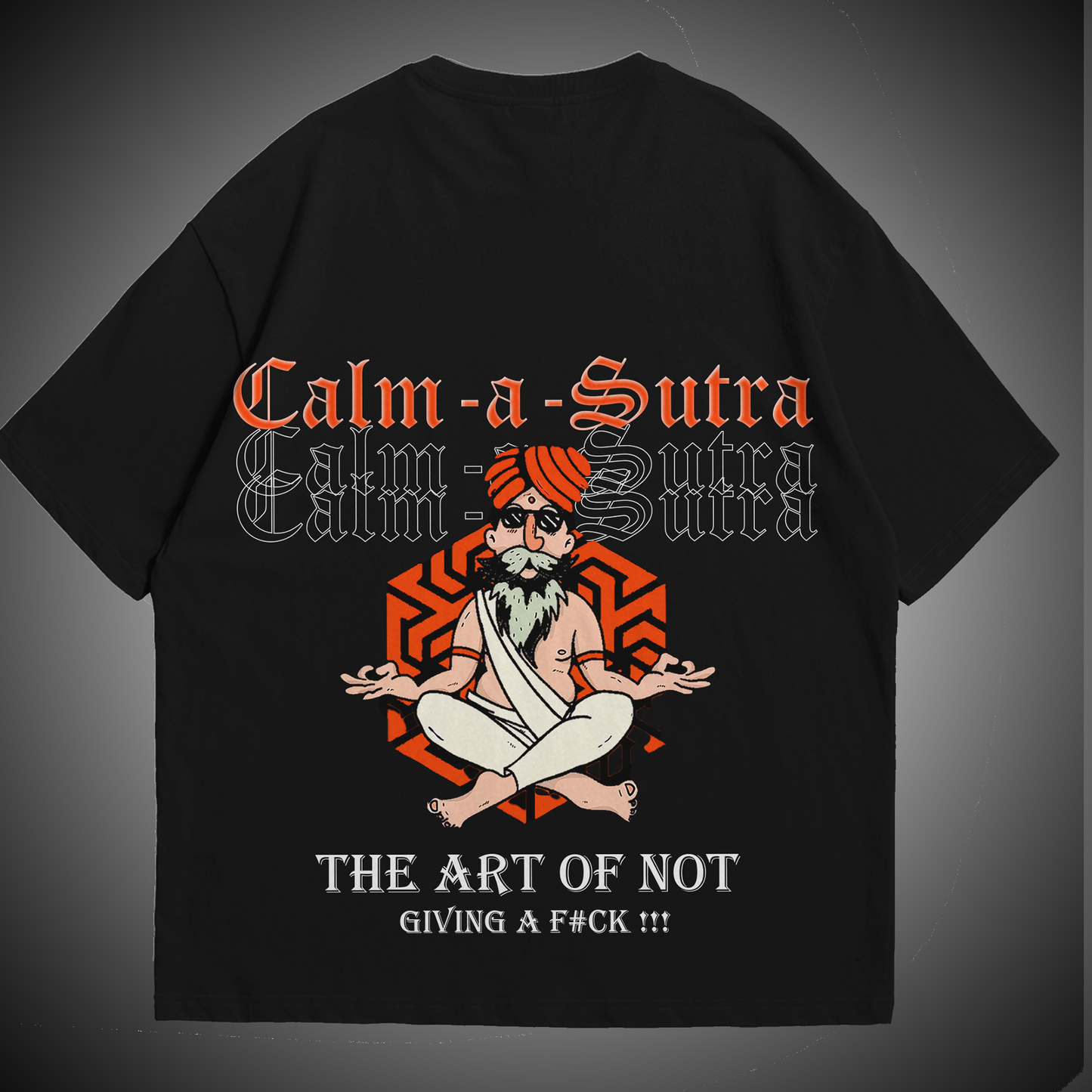 Calm-a-Sutra Tee | Design #11  - Back Print