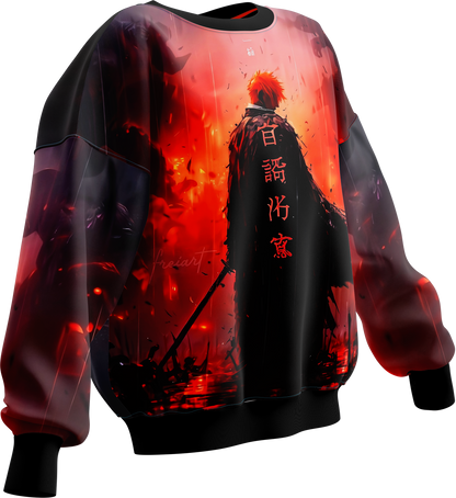 Fiery Samurai - SWEATSHIRT (UHD: Vibrant) - LIMITED EDITION🚨 |  AIGenz
