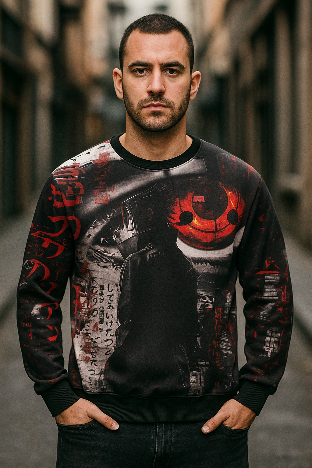 Sharingan-Enhanced Vibrant SWEATSHIRT - 3