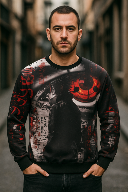 Sharingan-Enhanced Vibrant SWEATSHIRT - 3