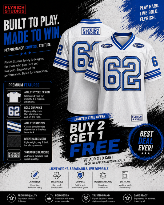 Lwmoney: Gridiron 62 Studio Archive Cobalt Stripe Mesh Cropped Jersey