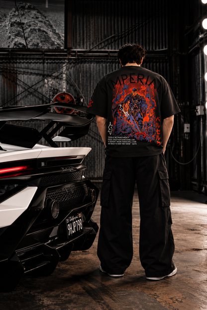 'Brand of Sacrifice' Guts Berserk Tee | Drop-Shoulder Graphic Oversized T-Shirt