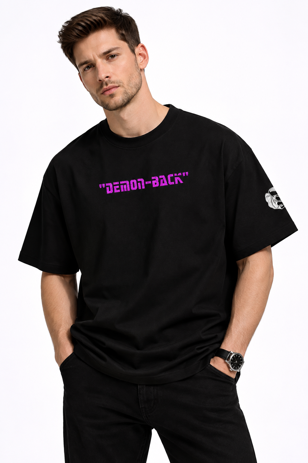 Baki Yujiro Hanma Graphic Tee | Japanese Anime-Core Oversized T-Shirt