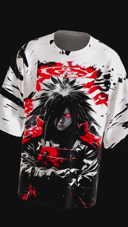 The Madara Uchiha 2.0 [Dual print] - UHD 4320p Graphic Tshirt | AIGenz