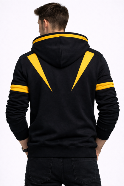 Men Slim Fit Zip-up Hoodie-#3 | Hoodie for Man Stylish | Rich Cotton Fleece Blend | urban streetwear
